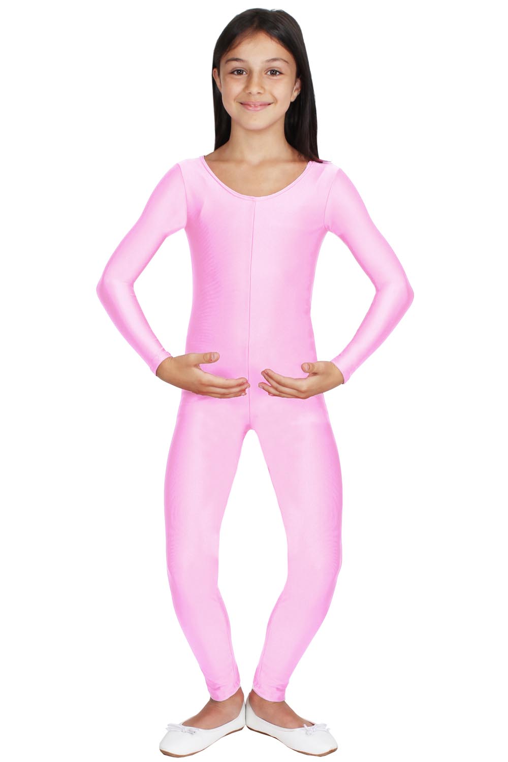 TUTA DANZA ACCADEMICA LYCRA ROSA BAMBINA